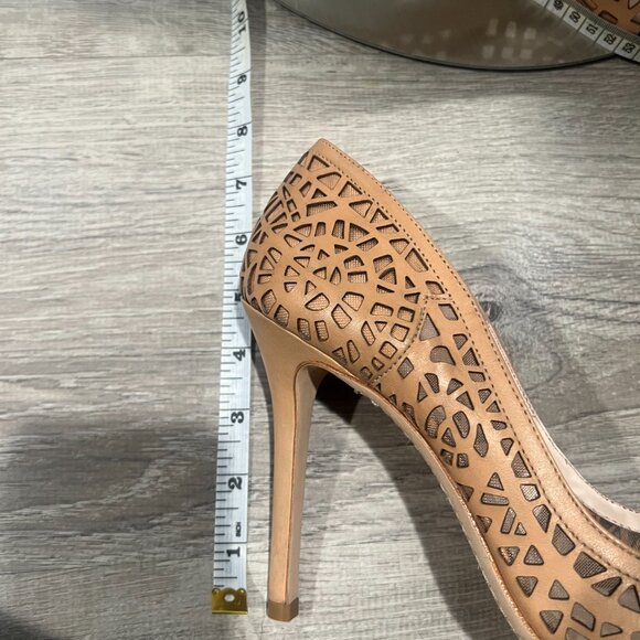 Eleanor Anukam Nude Cutout Heels - Size 11 - Never Worn - Luxury! - Picture 5 of 6